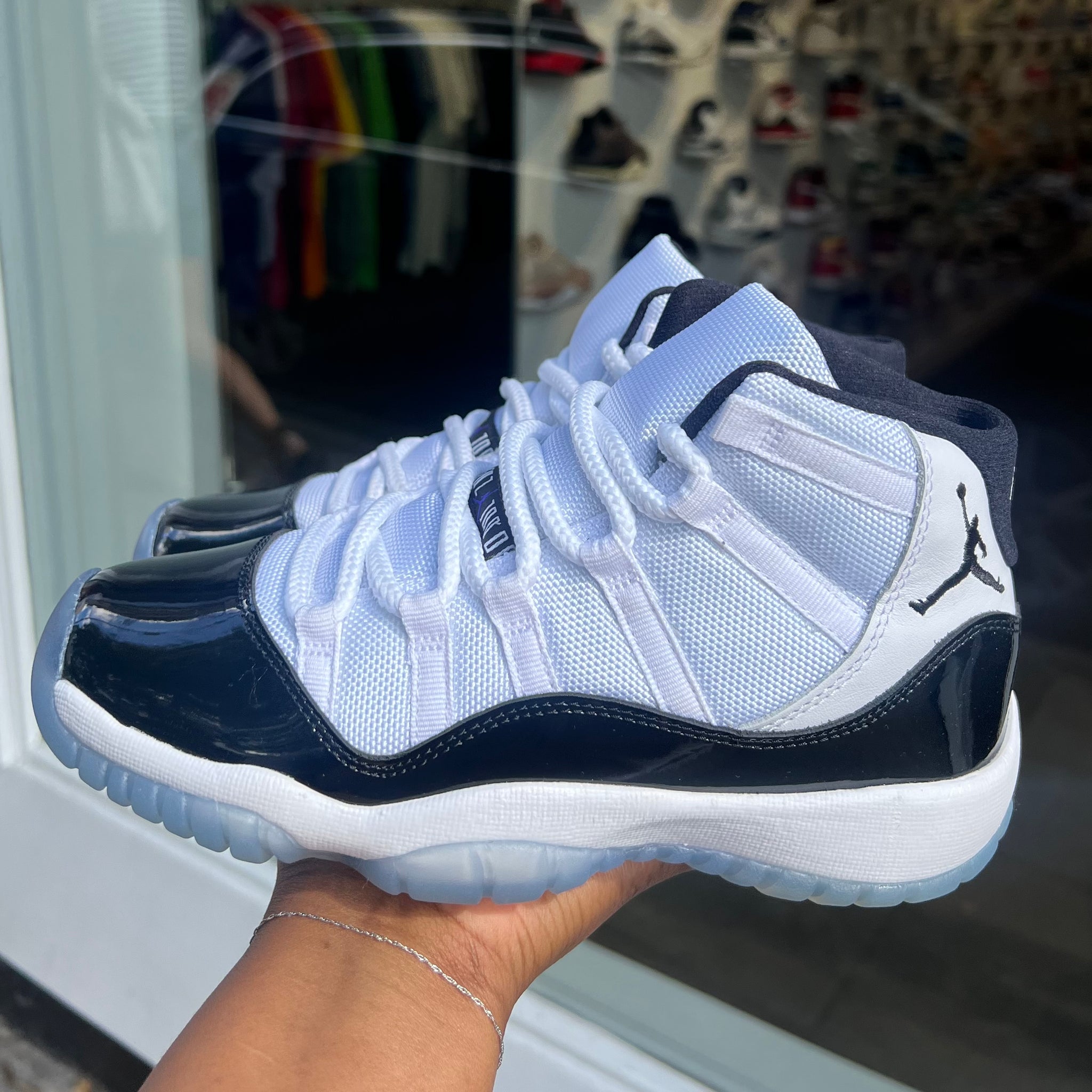 Pre loved Air Jordan 11 Concord GS Mr Brown s Exclusive