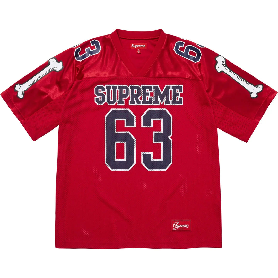 Supreme Bones Football Jersey 63 Sサイズ Supreme Bones Football Jersey Red – Mr Brown's Exclusive