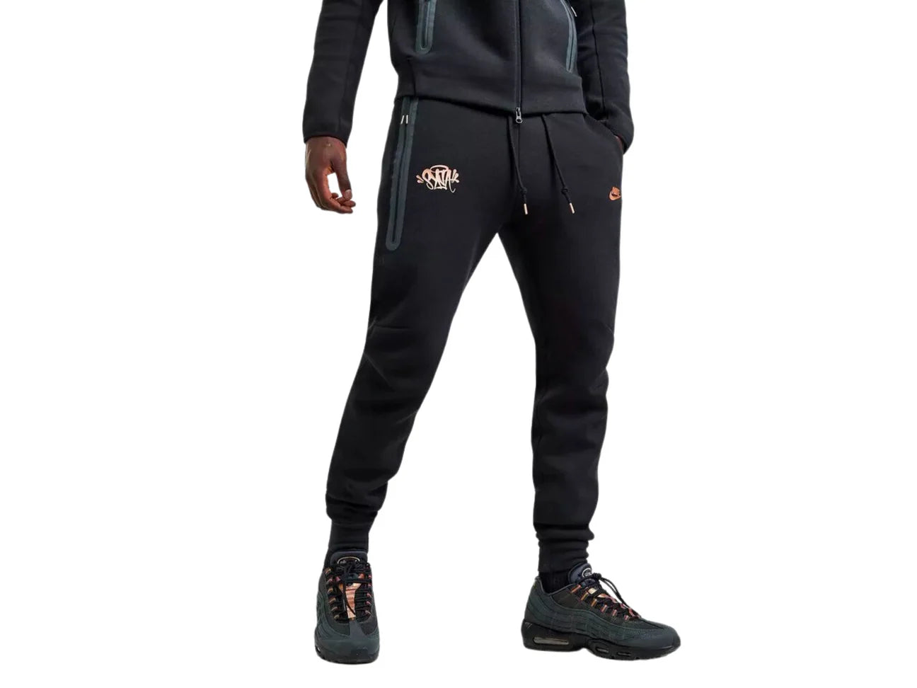 Nike Tech Fleece x Central Cee x Syna Tracksuit 'Black Rose Gold