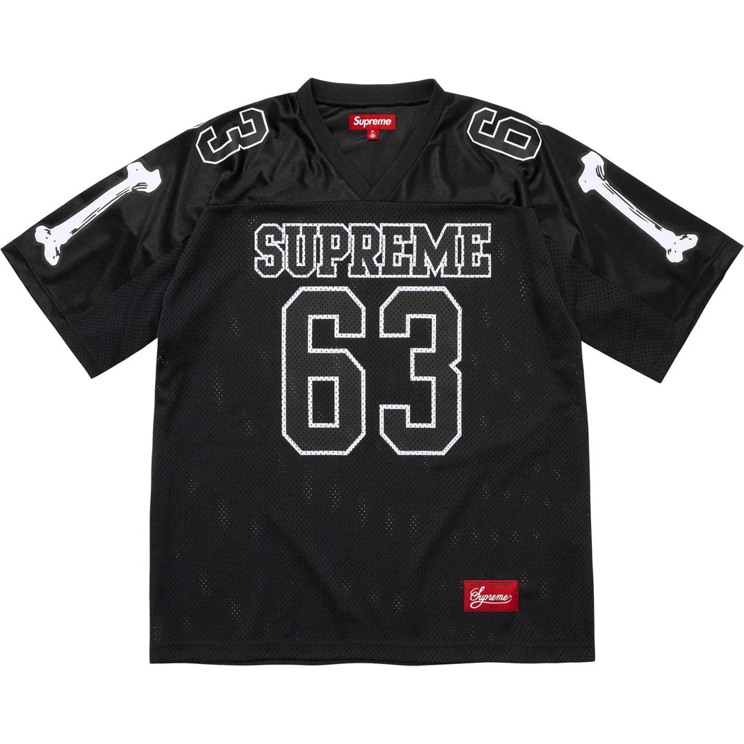 Supreme Bones Football Jersey Black – Mr Brown's Exclusive