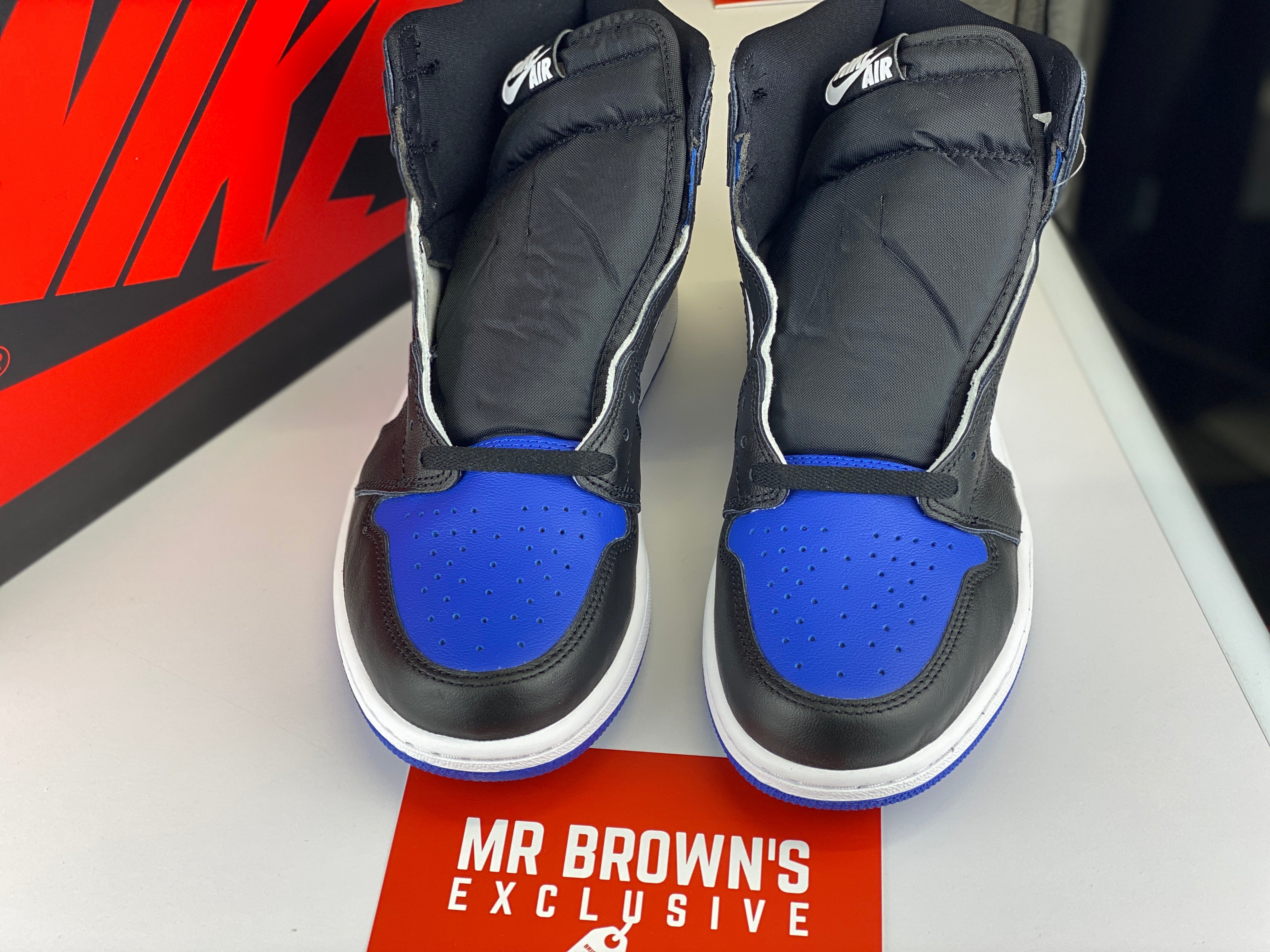 Air Jordan 1 High 'Royal Toe' GS – Mr Brown's Exclusive